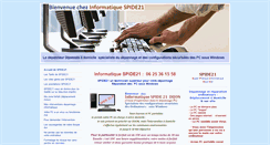 Desktop Screenshot of depannage-informatique-dijon.com